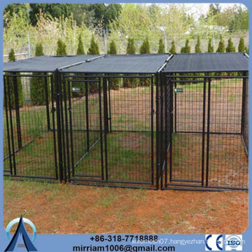 Spain Hot sale or galvanized comfortable dog run kennels